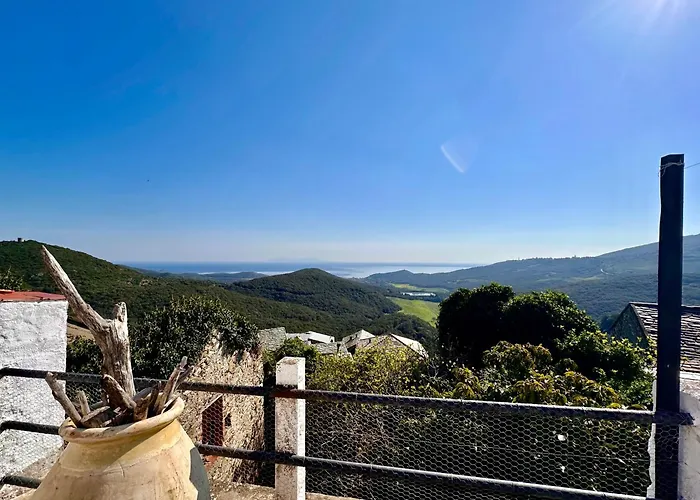 Maison De Charme Avec Terrasse Vue Sur Casa vacanze Rogliano