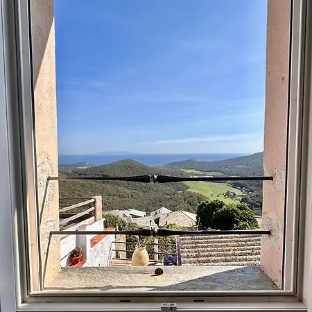 Maison De Charme Avec Terrasse Vue Sur Rogliano