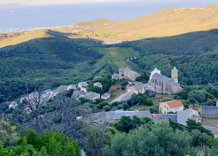 Maison De Charme Avec Terrasse Vue Sur * Rogliano